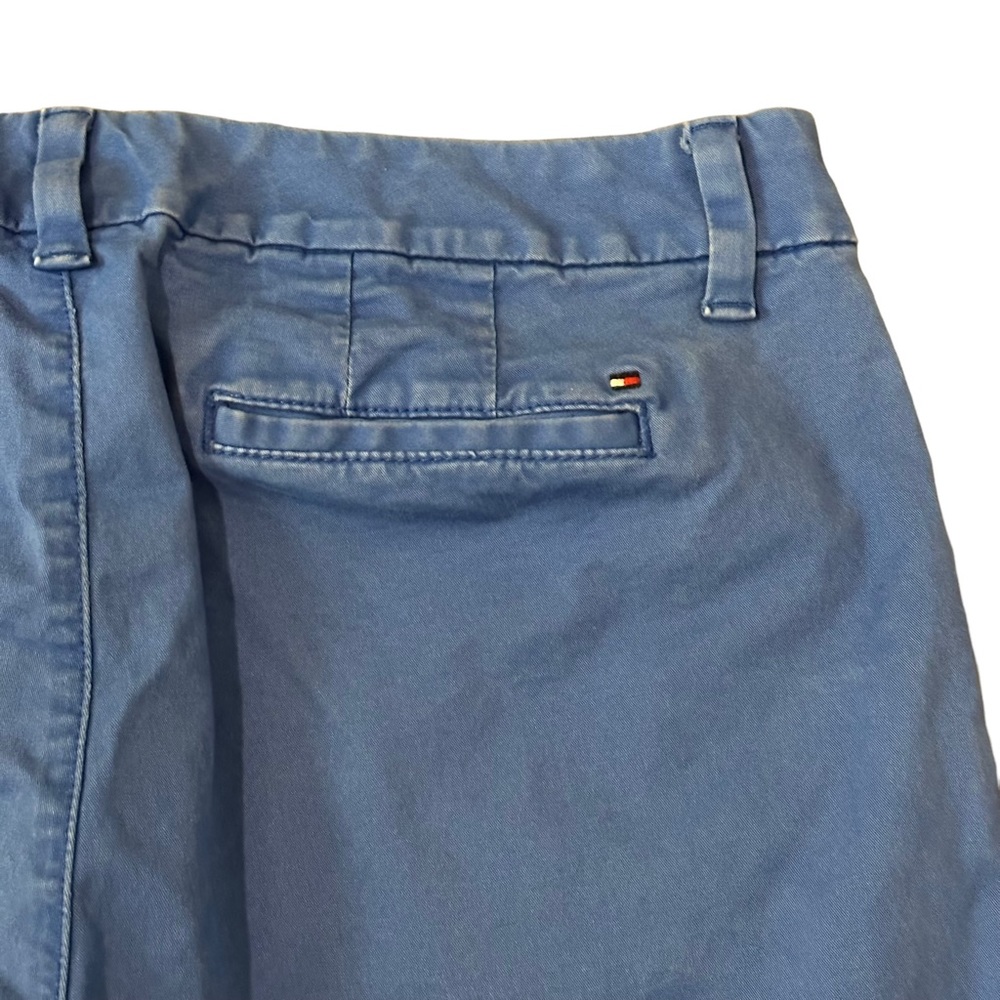 Tommy Hilfiger Womens Sz 8 Hampton Stretch Slim Chino Pants Blue Classic EUC - Picture 6 of 11